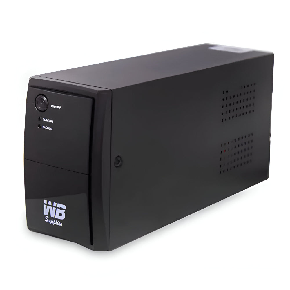WB UPS 1000VA UPS Uninterrupted Power Supply ;  220V-240V Input Voltage ; Sealed Lead-acid Maintenance-free Battery , Automatic Voltage Regulation , Multiple Outlets ; Surge Protection
