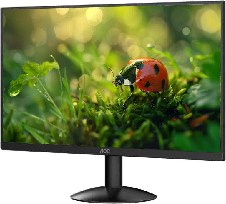 AOC  23.8-Inch Full HD IPS Monitor With 120Hz Refresh Rate, 1ms MPRT, Adaptive-Sync, HDMI 1.4, Low Blue Mode, And 3-Sided Frameless Design | 24B30H2/71
