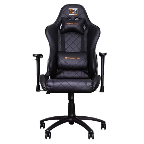 XIGMATEK HAIRPIN MATT BLACK CHAIR EN42425