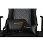 XIGMATEK HAIRPIN MATT BLACK CHAIR EN42425