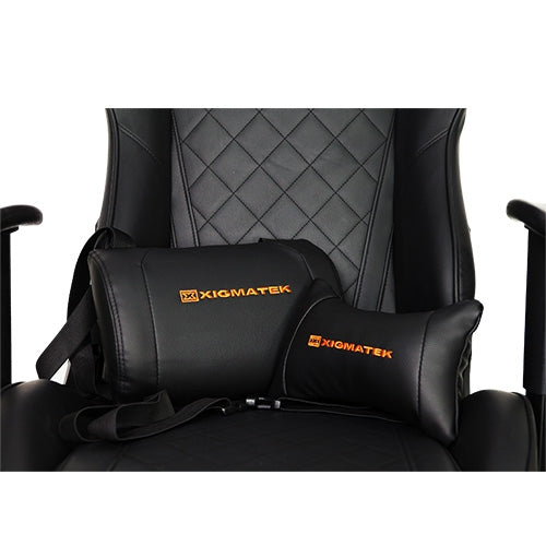 XIGMATEK HAIRPIN MATT BLACK CHAIR EN42425