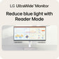 LG 34 Inch UltraWide FHD IPS Gaming Monitor With 21:9 Display, 2560×1080 Resolution, 100Hz Refresh Rate, 1ms MBR, DisplayHDR 400, USB Type-C Connectivity, Adjustable Stand | WHITE ~ 34U530A-W