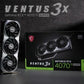 MSI GeForce RTX 4070 Ti SUPER VENTUS 3X OC Graphics Card, 16GB GDDR6X 256-Bit Memory, 2640 MHz Boost Clock, 21Gbps Mmeory Speed, 8448 CUDA, PCI E Gen 4, DPx 3 / HDMI X 1 | 912-V513-627